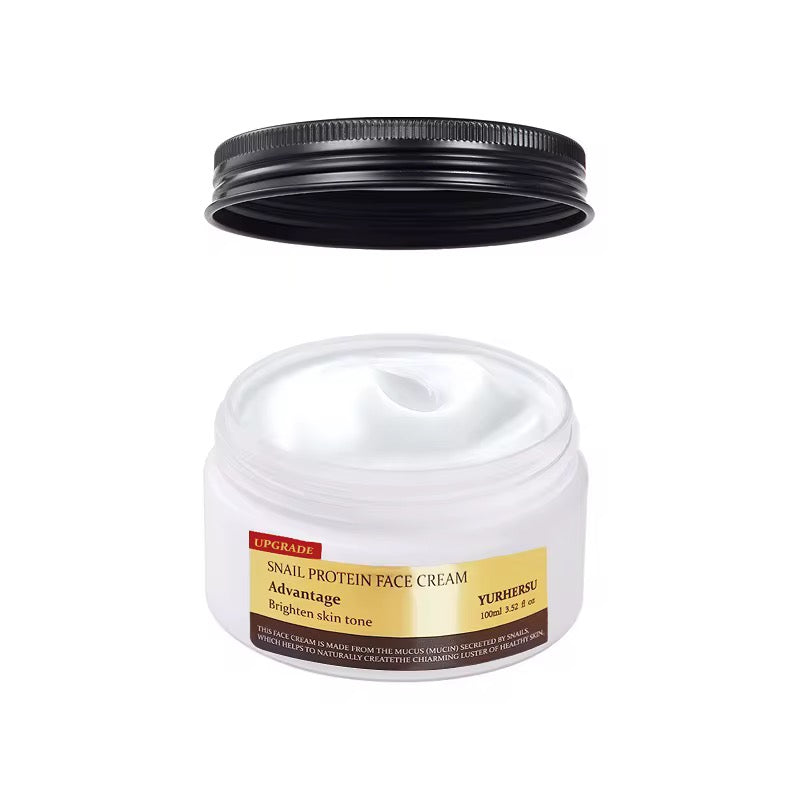 Organic Korean Skin Care Snail Advanced 92 Mucin Essence Moisturizing Repair Snail Face Cream