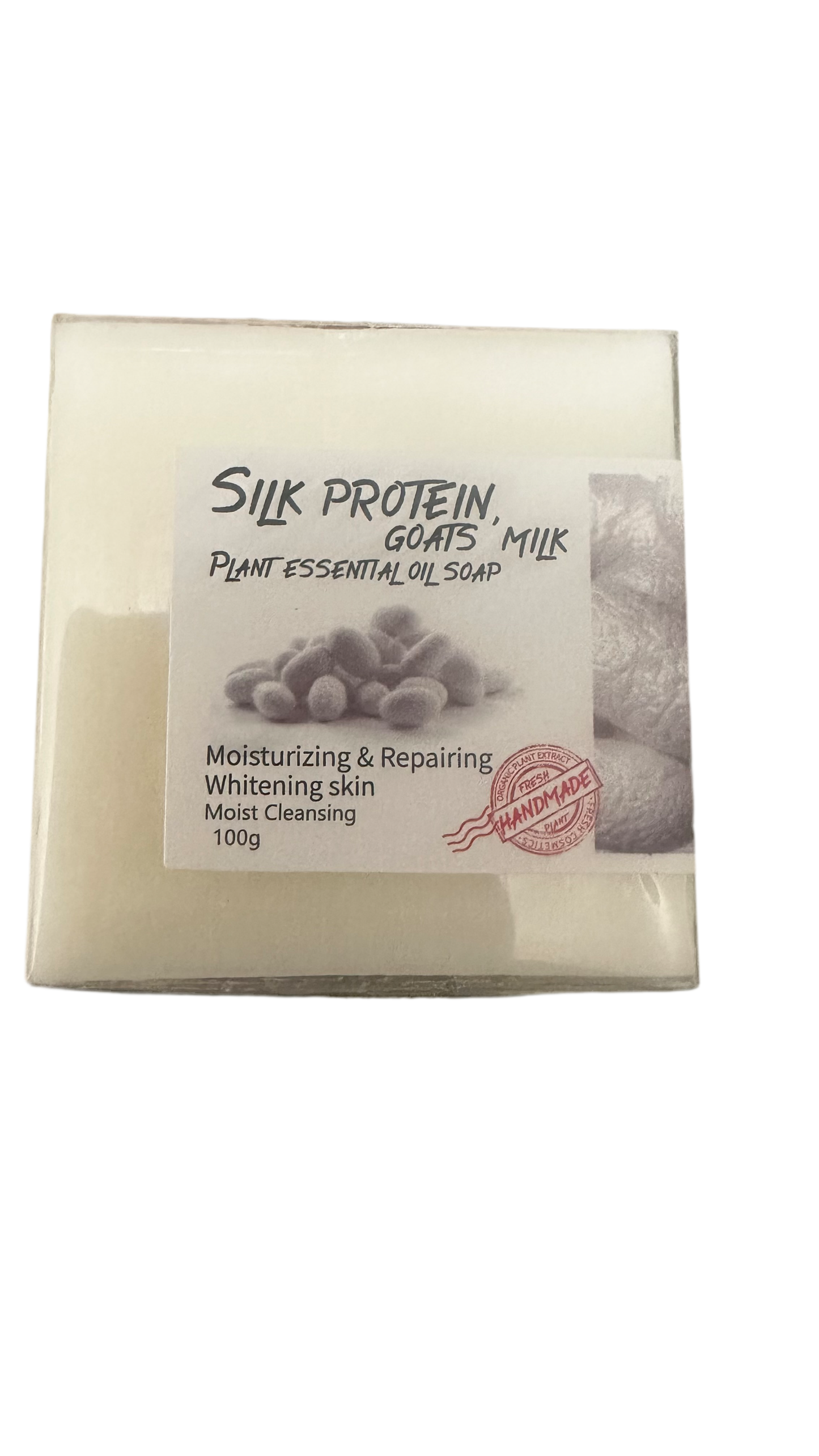 Silk  Protein Goats Milk -  Plant Essential Oil Soap
