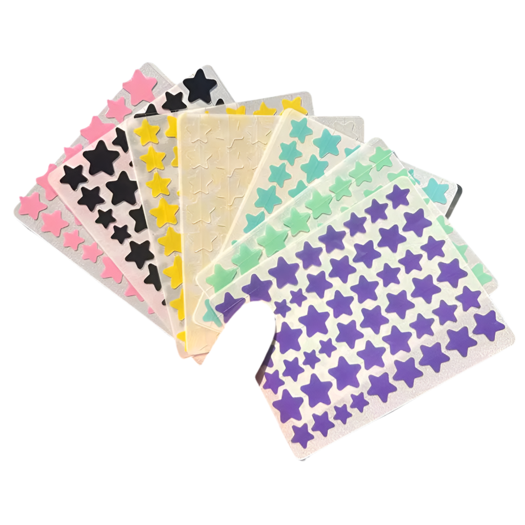 51 Patches/Sheet Star Color Acne Patch - Pink