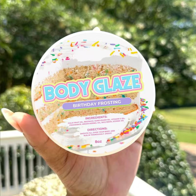 Birthday Cake Body Glaze